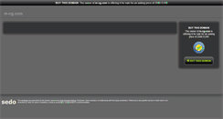 Desktop Screenshot of m-cg.com